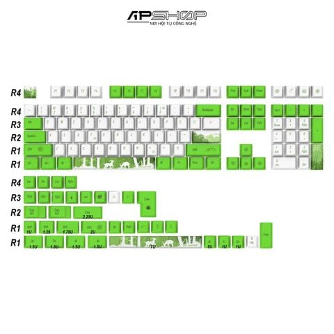 Keycap PBT Fuhlen SAOLA | Cherry profile