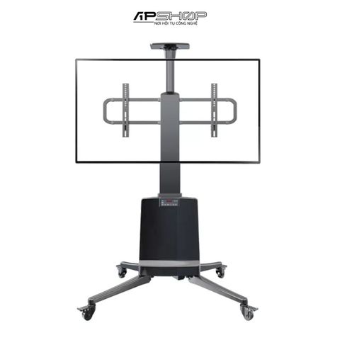 Khung treo tivi di động Remote NB TW85 (55-85) Trắng - Đen