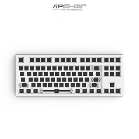 Kit Bàn phím FL Esport K210 MK870 White Hotswap RGB | Chính hãng
