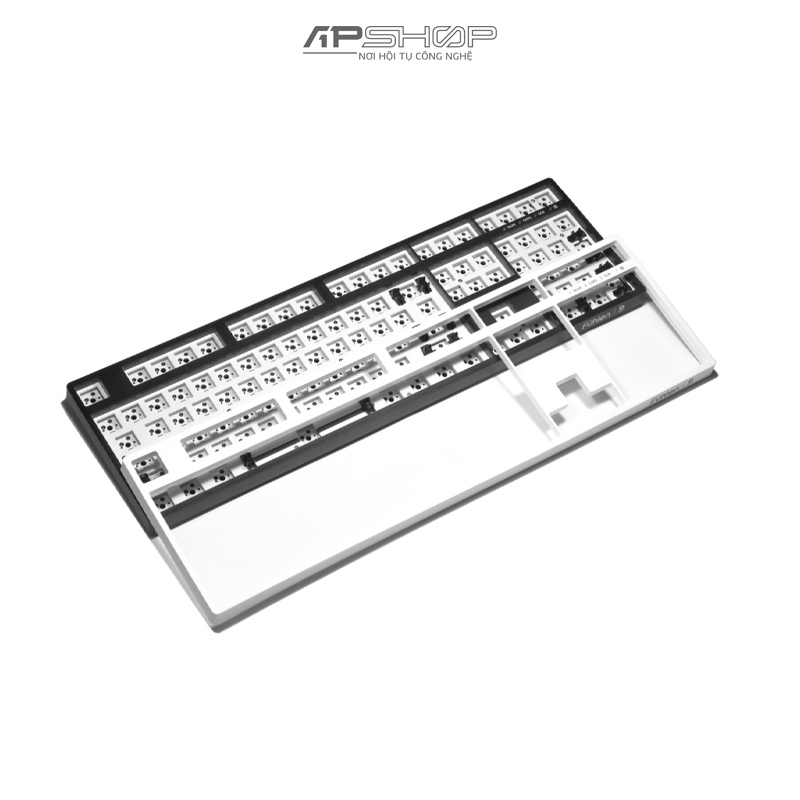 Kit Bàn phím Fuhlen H108S Gasket Mount 3 Modes Hotswap RGB | Chính hãng