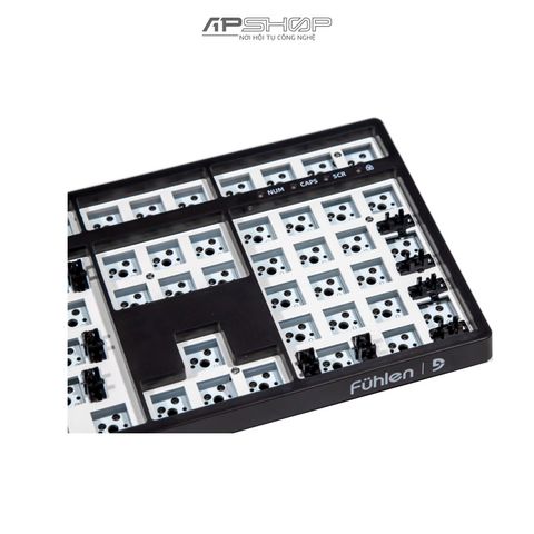 Kit Bàn phím Fuhlen H108S Gasket Mount 3 Modes Hotswap RGB | Chính hãng