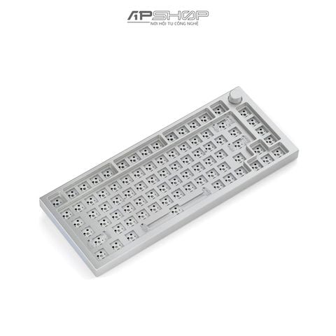 Kit Bàn phím Glorious GMMK PRO RGB White Ice Hotswap Aluminum Plate | Chính hãng