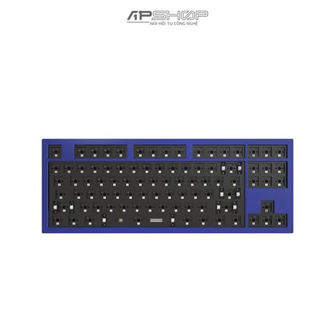 Kit Bàn phím Keychron Q3 Barebone Navy Blue Không Knob | Chính hãng