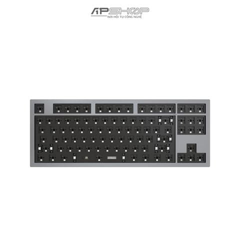 Kit Bàn phím Keychron Q3 Barebone Silver Grey Không Knob | Chính hãng
