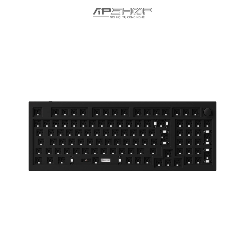 Kit Bàn phím Keychron Q5 Barebone Carbon Black Có Knob | Chính hãng