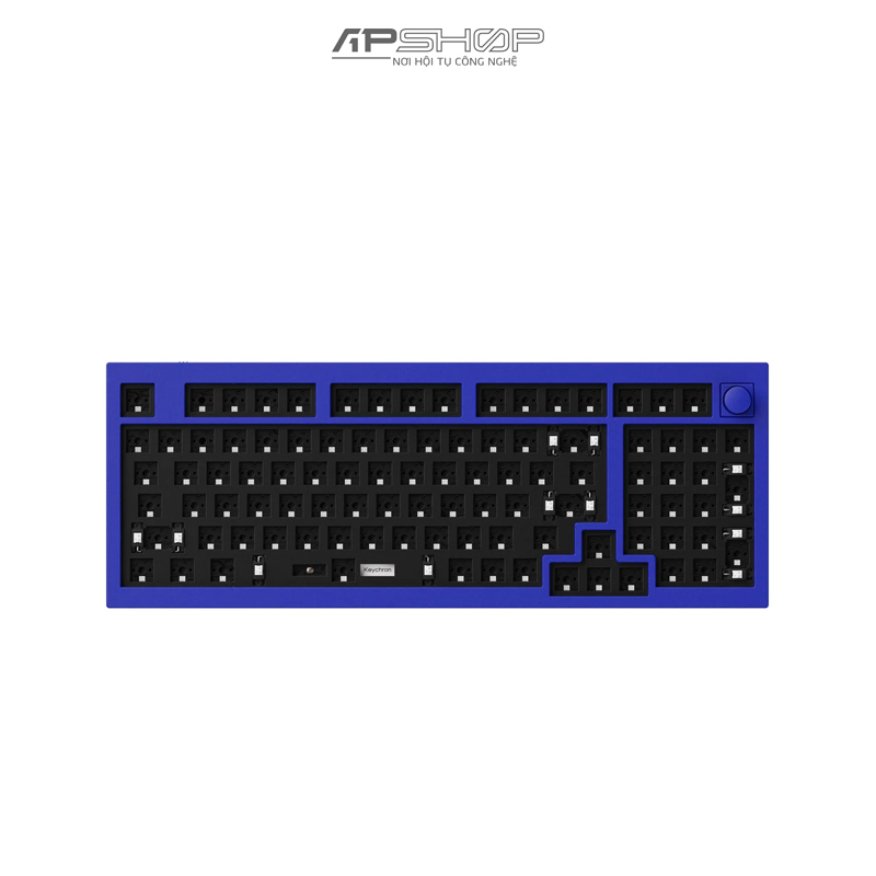 Kit Bàn phím Keychron Q5 Barebone Navy Blue Có Knob | Chính hãng