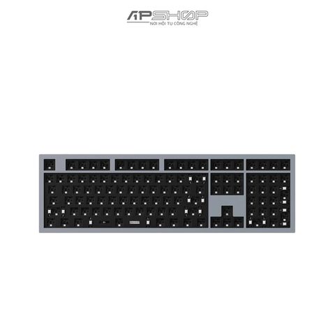 Kit Bàn phím Keychron Q6 Barebone Silver Grey Không Knob | Chính hãng