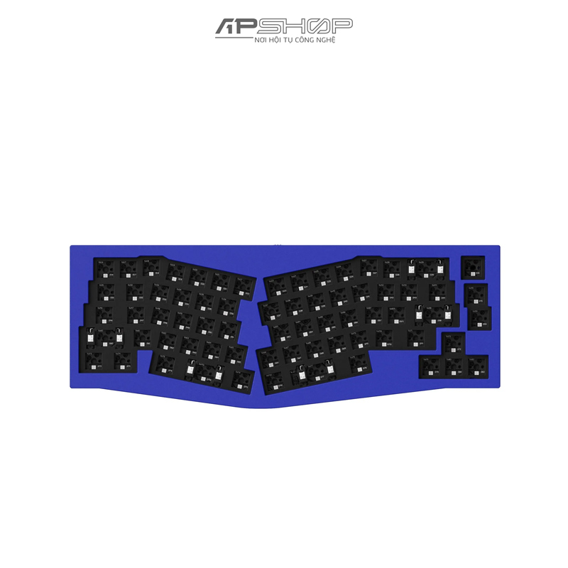 Kit Bàn phím Keychron Q8 Barebone Navy Blue Không Knob | Chính hãng
