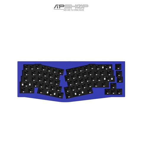 Kit Bàn phím Keychron Q8 Barebone Navy Blue Không Knob | Chính hãng