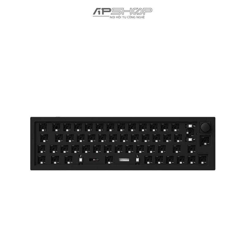 Kit Bàn phím Keychron Q9 Barebone Carbon Black Có Knob | Chính hãng