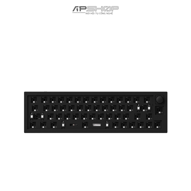 Kit Bàn phím Keychron Q9 Barebone Carbon Black Có Knob | Chính hãng