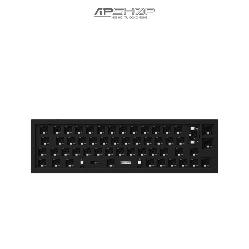 Kit Bàn phím Keychron Q9 Barebone Navy Blue Không Knob | Chính hãng
