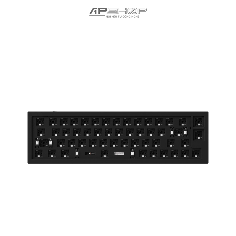 Kit Bàn phím Keychron Q9 Barebone Navy Blue Không Knob | Chính hãng
