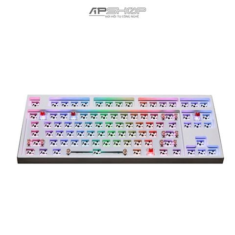 Kit Bàn phím Keycool KC87 DIY KIT RGB 3 Modes Bluetooth / Wireless Hotswap | Chính hãng