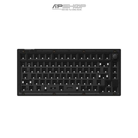 Kit Keychron V1 Frosted Black RGB Hotswap Có Knob | Chính hãng