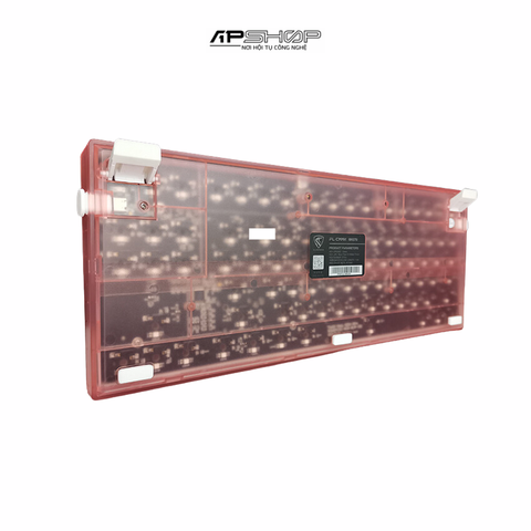 Kit Bàn phím FL Esport K210 MK870 Clear Pink Hotswap RGB  Chính hãng