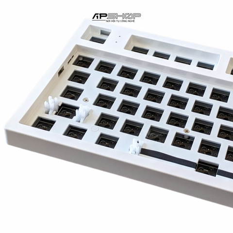 Kit Bàn phím FL Esport K210 MK870 3 Mode White Hotswap RGB | Chính hãng