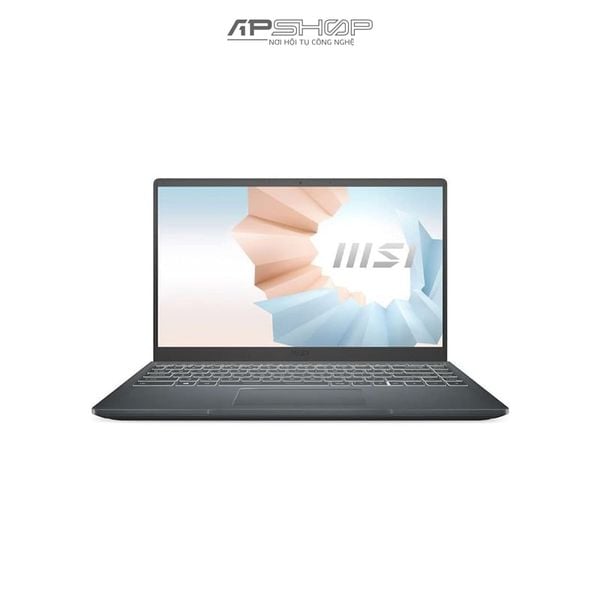 Laptop MSI Modern 14 B10MW 635VN Gray i3 Gen10 - Hàng chính hãng