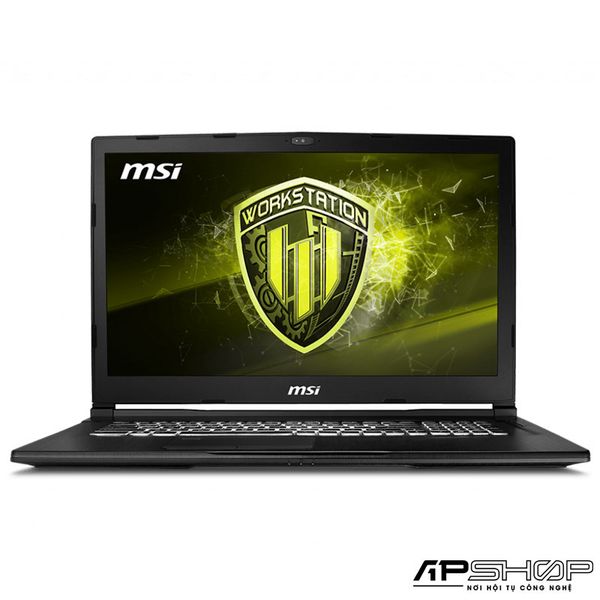 Laptop Workstaion MSI WE73 8SK - 16GB RAM - 128GB SSD + 1TB HDD