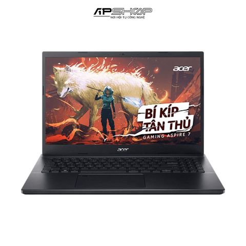 Laptop Acer Aspire 7 A715-76G-5806 | i5 12450H | RTX 3050 | 15.6 inch FHD, IPS, 144Hz | 16GB | 512GB SSD, Win 11 | Vỏ Nhôm