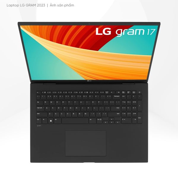 Laptop doanh nhân LG Gram 2023 17Z90R | i7 | Ram 16GB | SSD 1TB | Win 11 Home Plus | BLack | Chính hãng