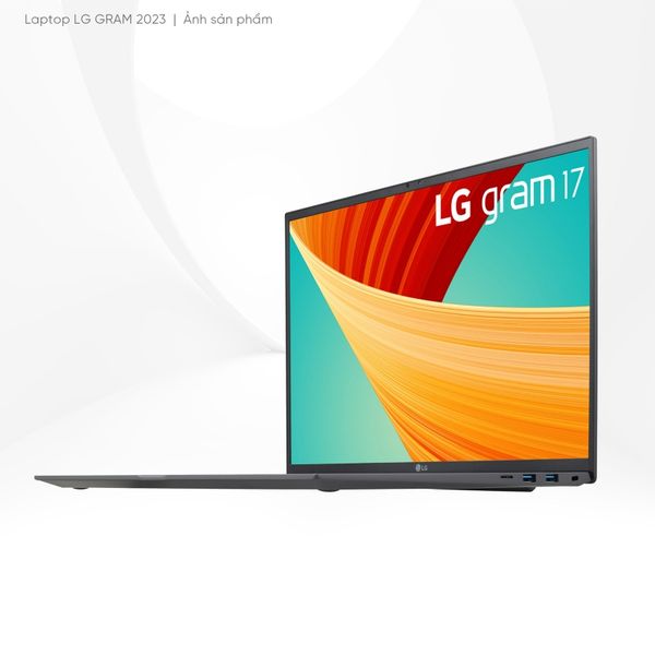 Laptop doanh nhân LG Gram 2023 17ZD90R | i7 | Ram 16GB | SSD 256GB | Non-OS | Grey | Chính hãng