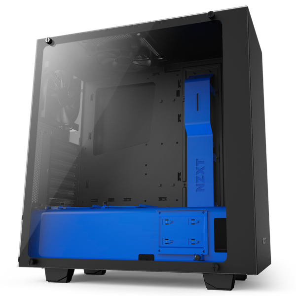 Case NZXT S340 Elite Black/Blue