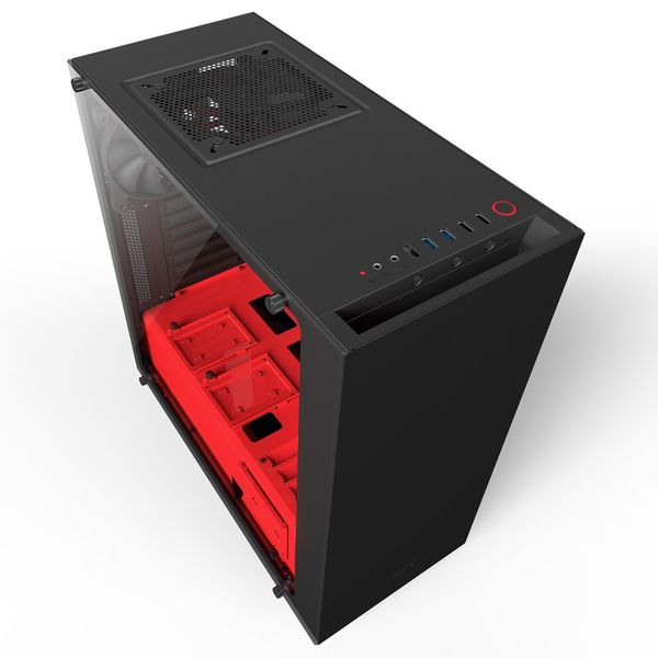 Case NZXT S340 Elite Black/Red