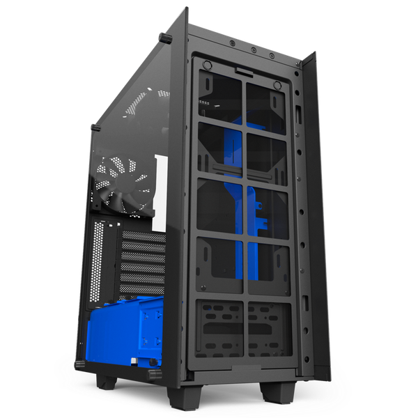 Case NZXT S340 Elite Black/Blue