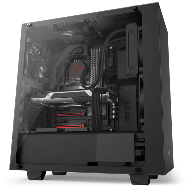 Case NZXT S340 Elite Matte Black