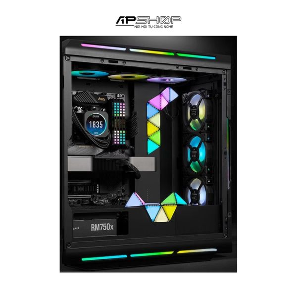 Corsair ICUE LC100 Smart Case Lighting Triangles Expansion Kit 9pcs | Chính hãng