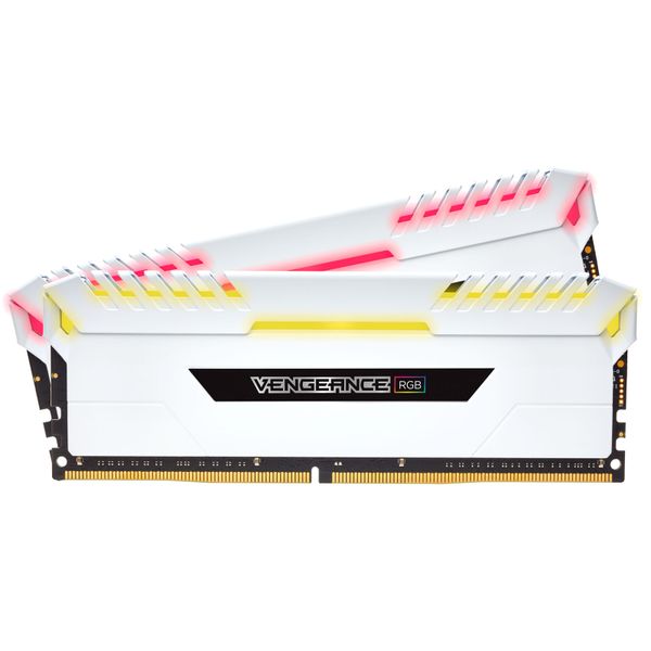 Ram Corsair Vengeance RGB (2x8) 16GB Bus 3000 C15 White Edition