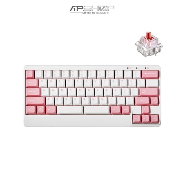 Leopold FC650MDS PD Double Space Key Light Pink | Chính hãng