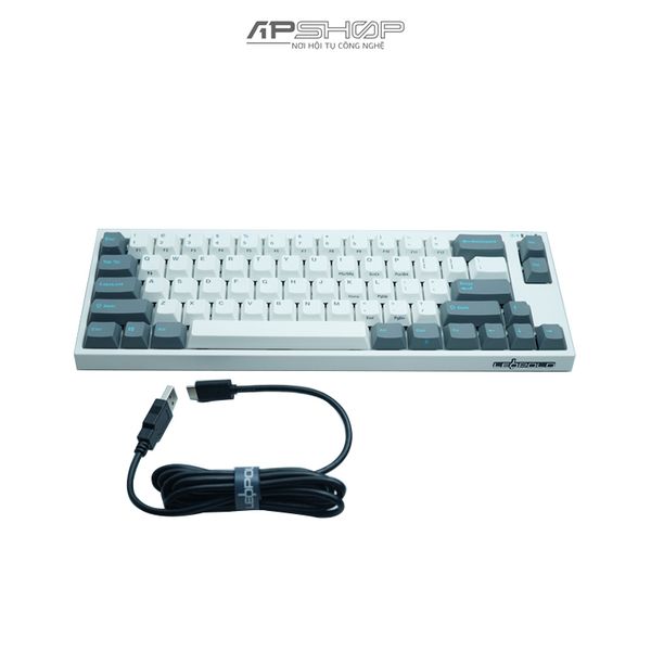 Leopold FC660MPD BT White / Darkgray - Bluetooth 5.1