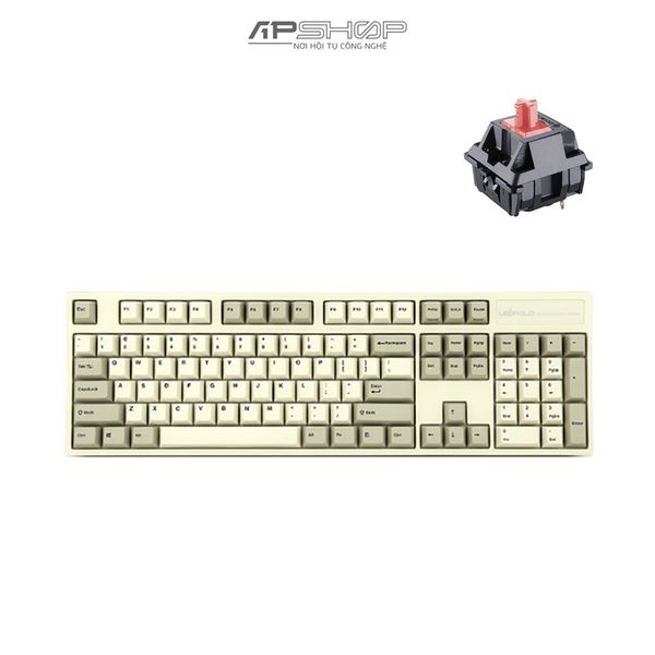 Leopold FC900R PD White Grey | Chính hãng