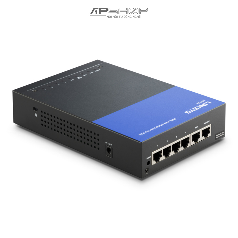 Linksys LRT224 VPN Router Dual Wan Gigabit - Hàng chính hãng