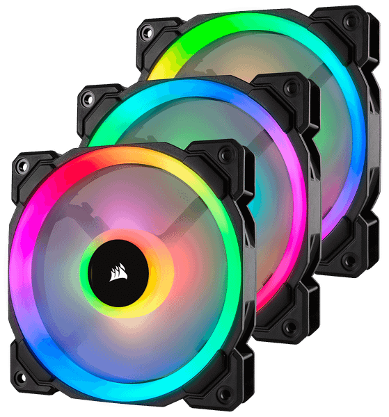 Fan Corsair LL120 RGB Led - Kit 3 Fan