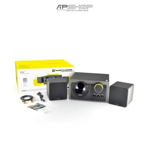 Loa 2.1 Thonet Vander STIL+FLUG | Công Suất Max 200W | Kết Nối Bluetooth/ RCA/ Jack 3.5