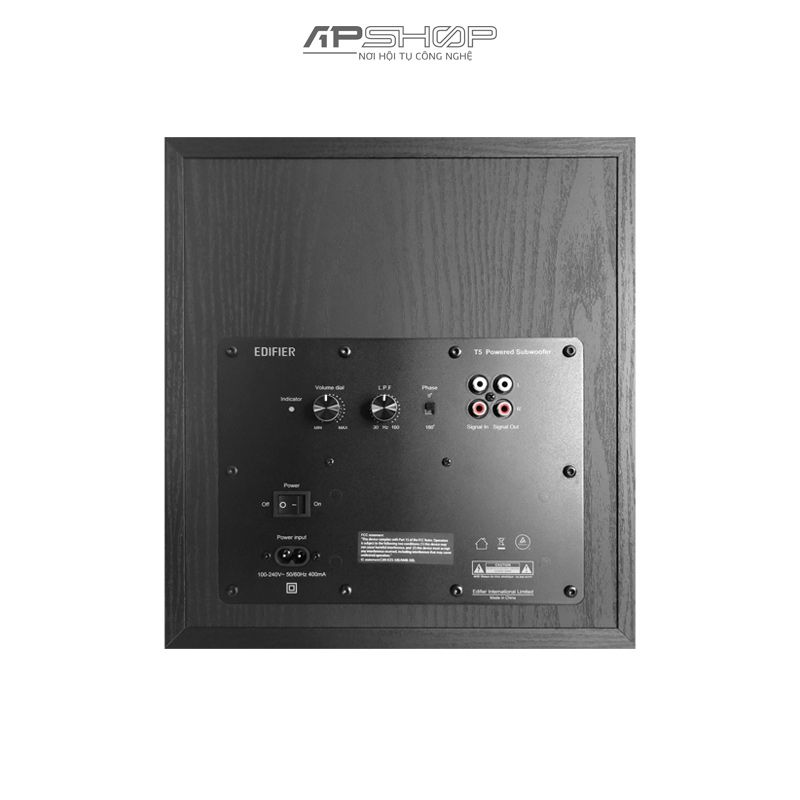 Loa Edifier T5, Subwoofer điện Chính hãng