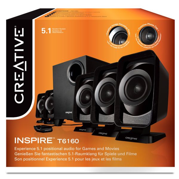 Loa Creative SP Inspite T6160 5.1 - 50W up to 100W