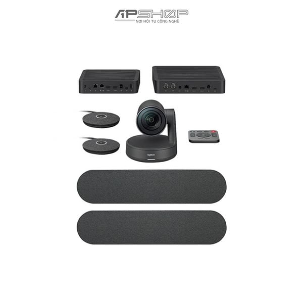 Thiết Bị Họp Trực Tuyến Logitech Rally Plus | 2 Loa