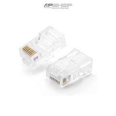 Đầu bấm mạng UGREEN RJ45 Network Connector for UTP Cat 5, Cat 5e 10pcs NW110 | Chính hãng