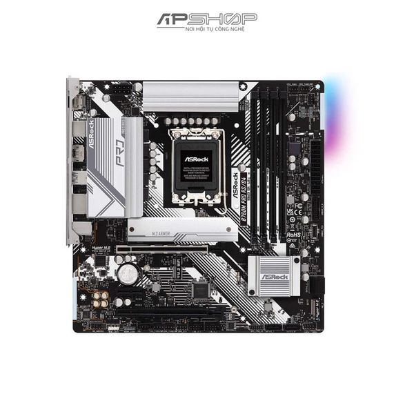 Mainboard Asrock B760M Pro RS/D4 Hỗ trợ CPU Gen 13/ 12 | Chính hãng