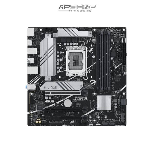 Mainboard Asus Prime B760M-A D5 (Intel B760/ Socket 1700 / M-ATX/ 4 khe ram/ DDR5/ 2.5 Gigabit LAN) | Chính hãng