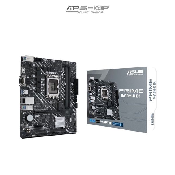 Mainboard Asus PRIME H610M-D D4 | Chính hãng