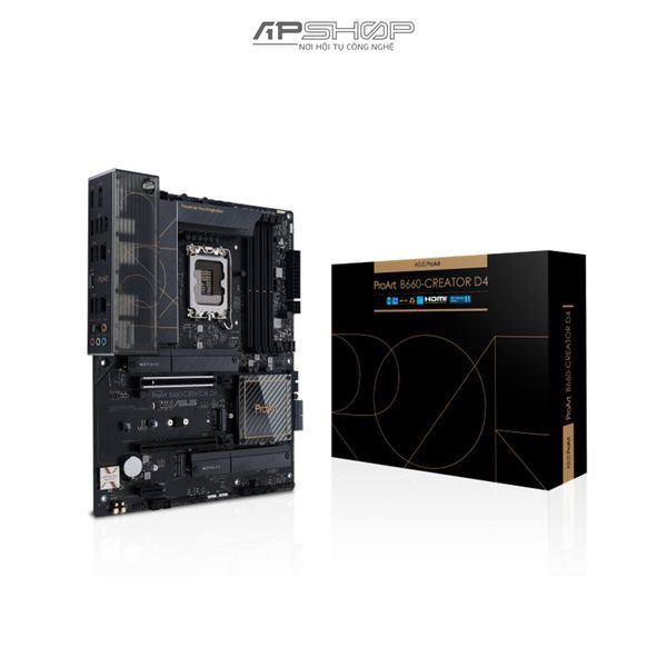 Mainboard Asus PROART B660-CREATOR D4 | Chính hãng