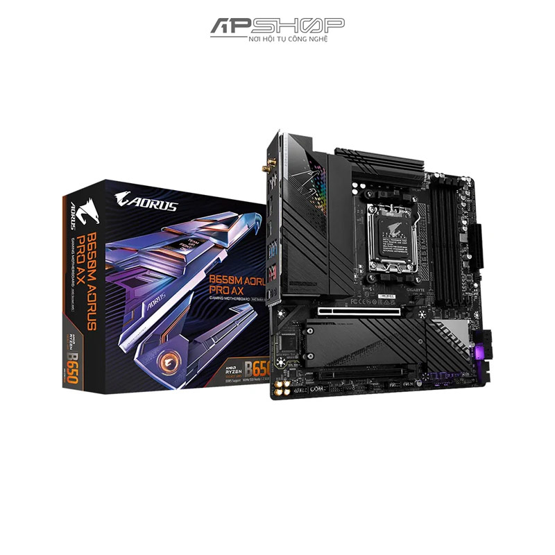 Mainboard GIGABYTE B650M AORUS ELITE AX | Chính hãng