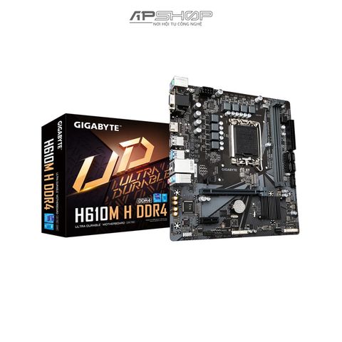 Mainboard Gigabyte H610M H V2 DDR4 (rev. 1.0) Hỗ trợ CPU 13th/ 12th | Chính hãng