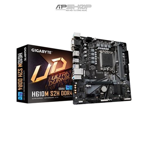 Mainboard Gigabyte H610M S2H V2 DDR4 Hỗ trợ CPU 13th/ 12th | Chính hãng
