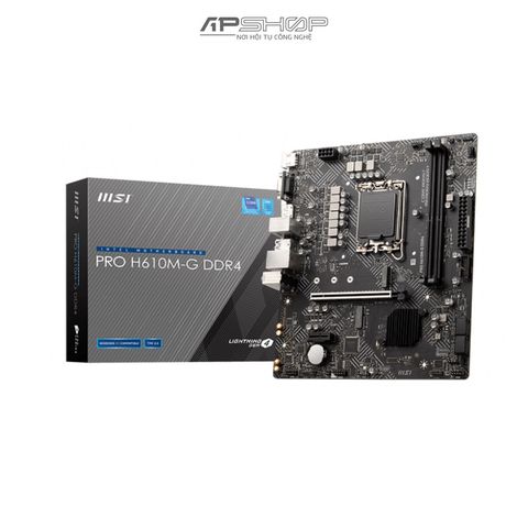 Mainboard MSI PRO H610M-G DDR4 | Chính hãng